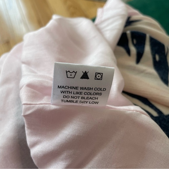 Michael Stars Tickle Pink Palm Frond Print Viscose Midi Paradiso Sundress EUC S - Picture 8 of 9